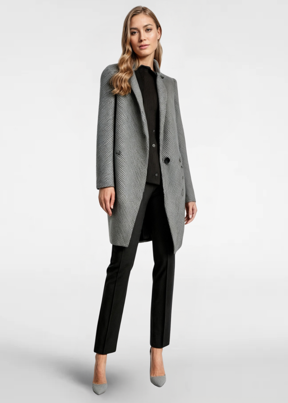 Audrey Houndstooth Coat