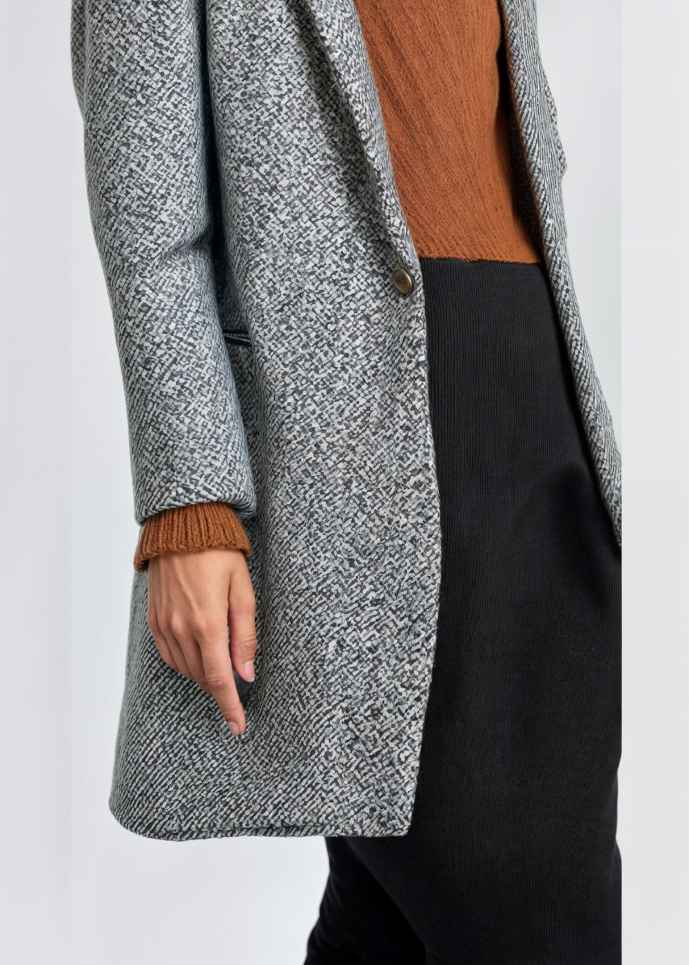 Audrey Houndstooth Coat